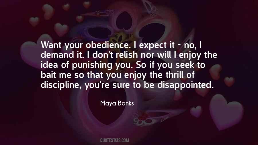 You Will Be Disappointed Quotes #1290113