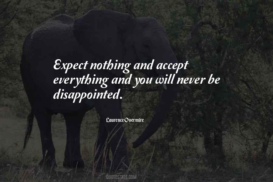 You Will Be Disappointed Quotes #858735