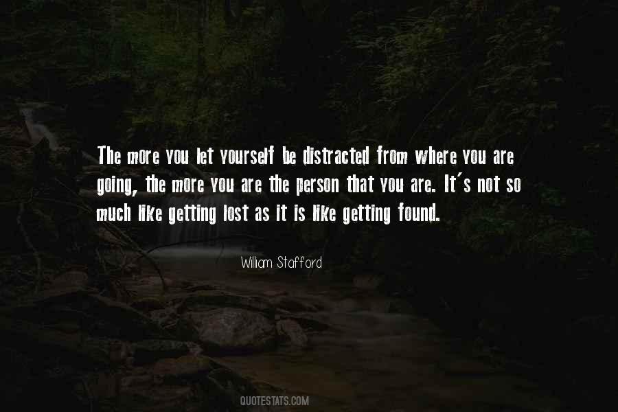 Quotes About Not Getting Lost #439974