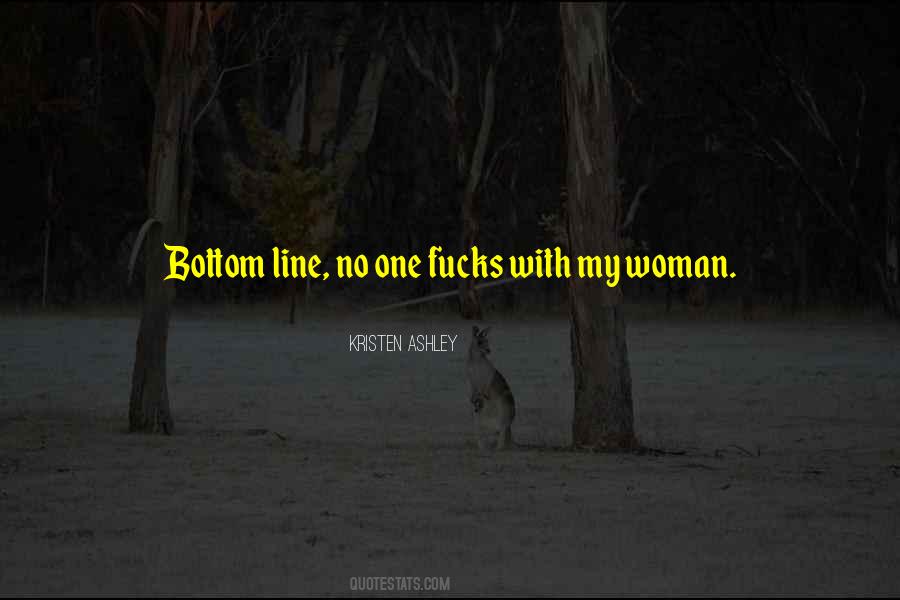 Woman Line Quotes #1301398