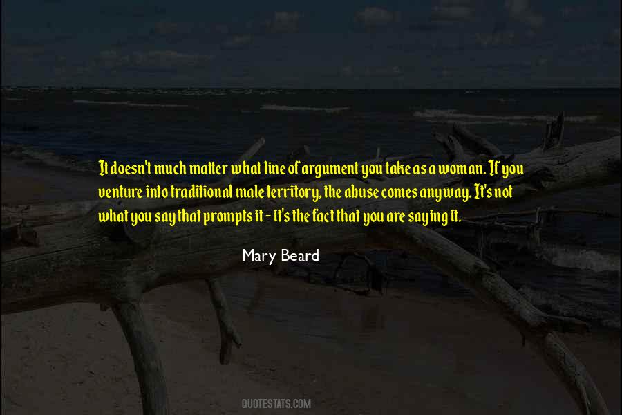 Woman Line Quotes #1683984