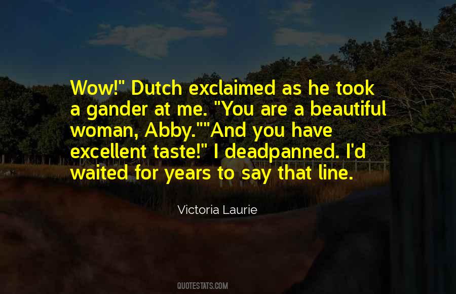 Woman Line Quotes #515442