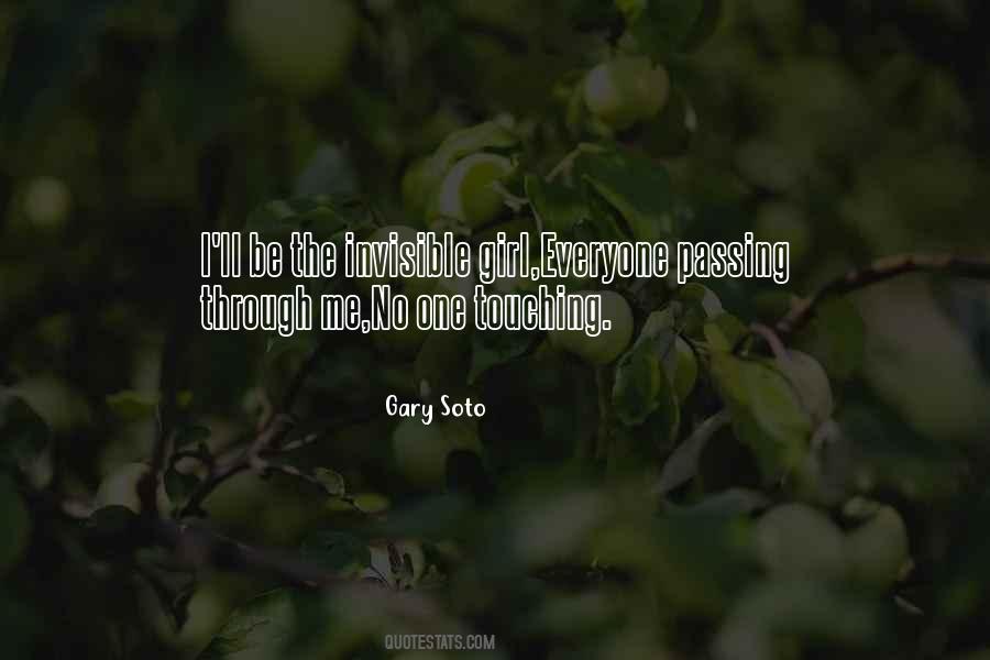 Invisible Girl Quotes #1538195