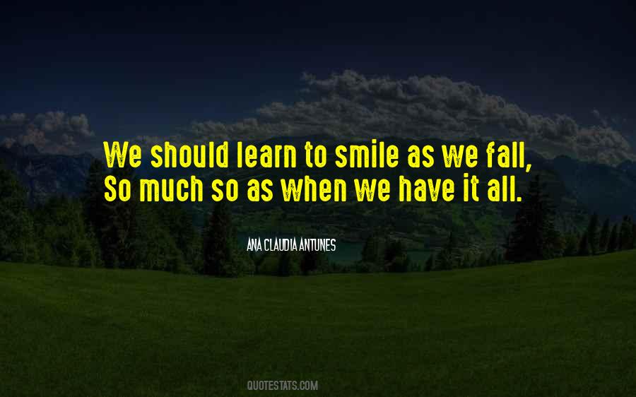 Smile Of Success Quotes #211782