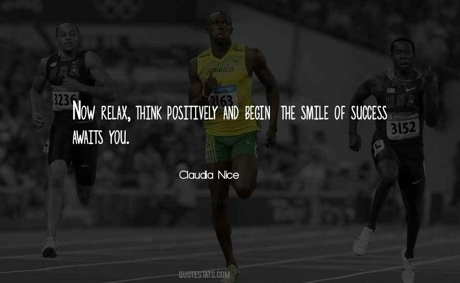 Smile Of Success Quotes #939369