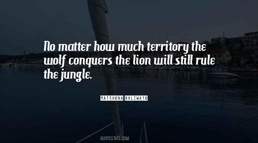 Wolf Vs Lion Quotes #126863