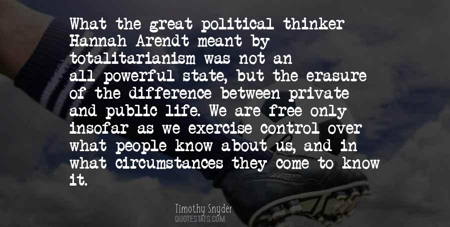Political Thinker Quotes #1807022