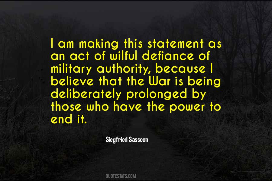 Act Of War Quotes #1638714