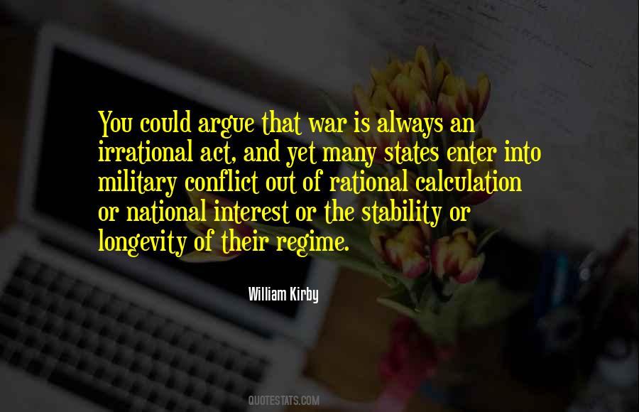 Act Of War Quotes #1858346