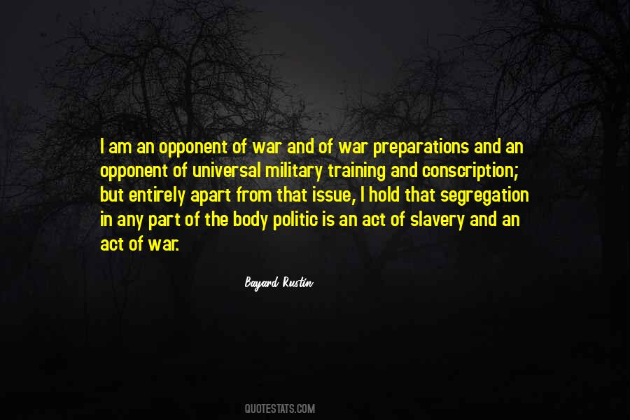 Act Of War Quotes #412772