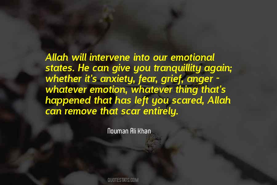 Grief And Anxiety Quotes #860832