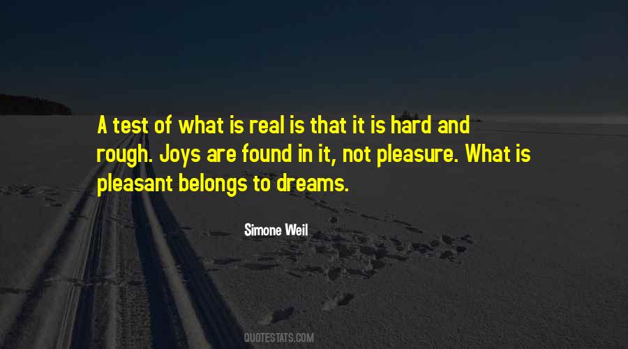 Dreams Are Not Real Quotes #980219