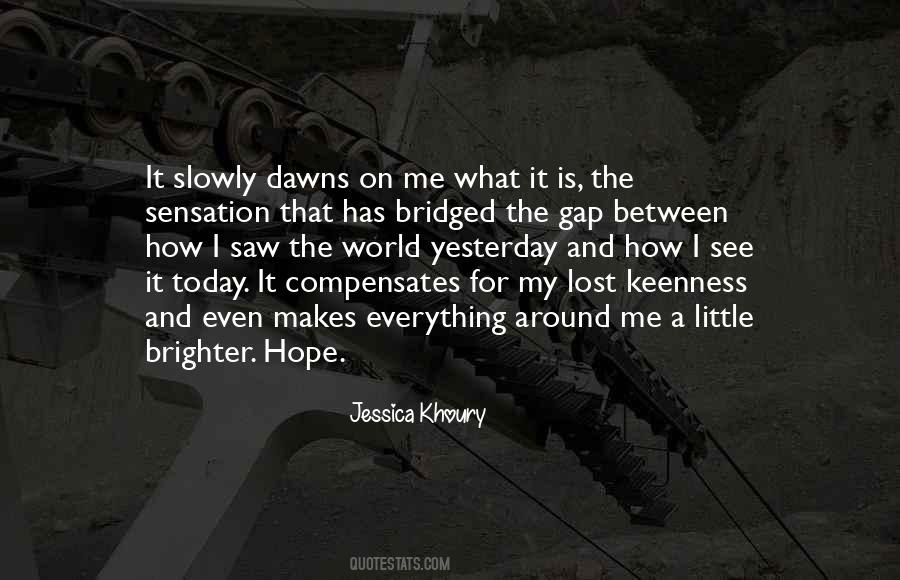 Lost My Hope Quotes #1446514