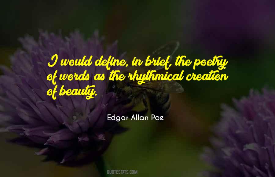 Poe Poetry Quotes #1648734