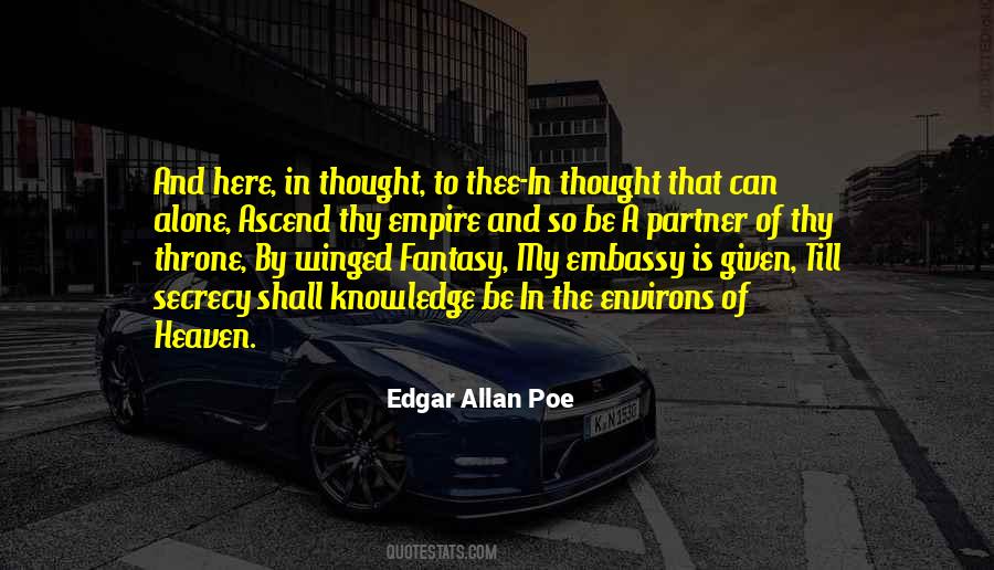 Poe Poetry Quotes #1730070