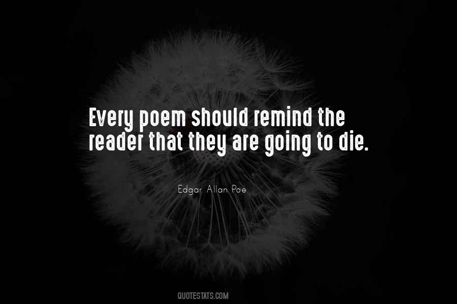 Poe Poetry Quotes #665991