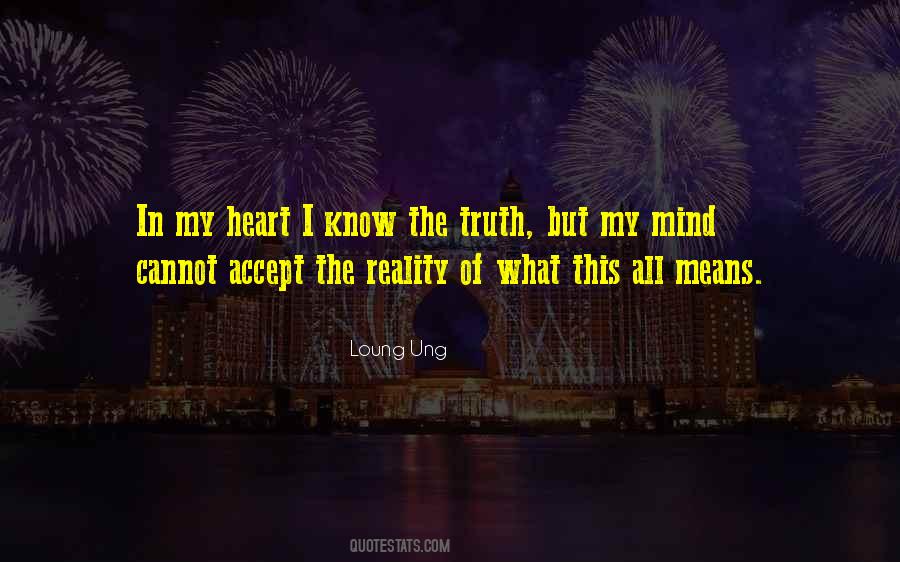 Accept The Reality Of Life Quotes #727948