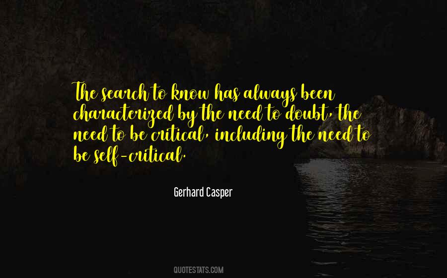 Always Doubt Quotes #1666126