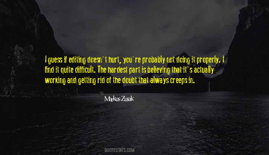 Always Doubt Quotes #651546