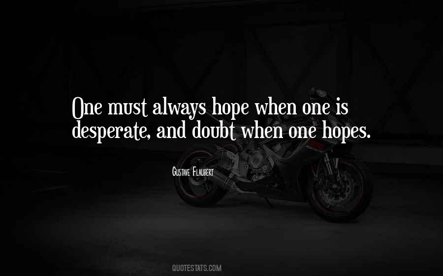 Always Doubt Quotes #722357