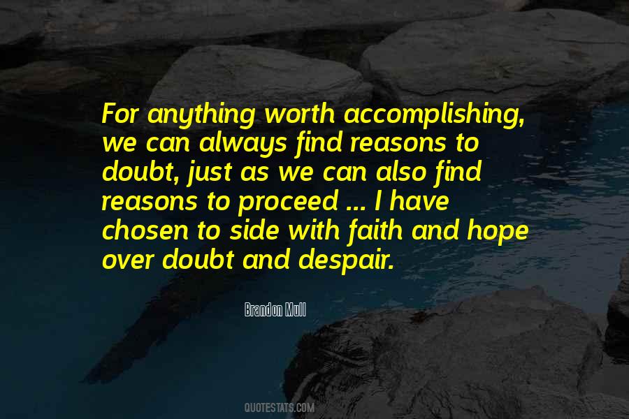 Always Doubt Quotes #754094
