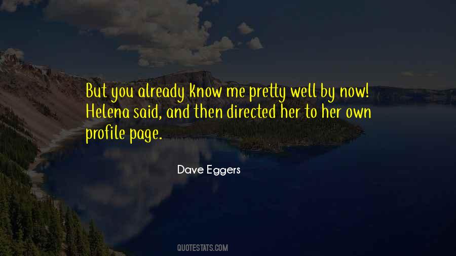 My Profile Page Quotes #791639