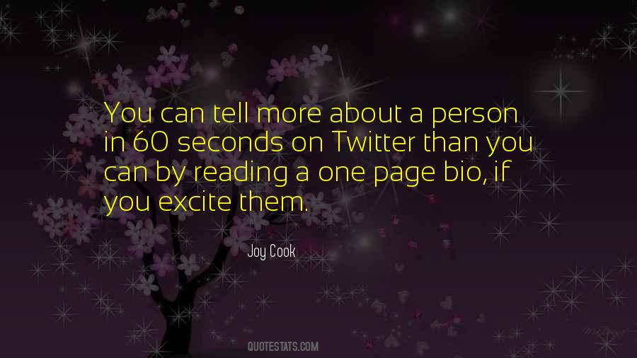 Bio About Yourself Quotes #691026