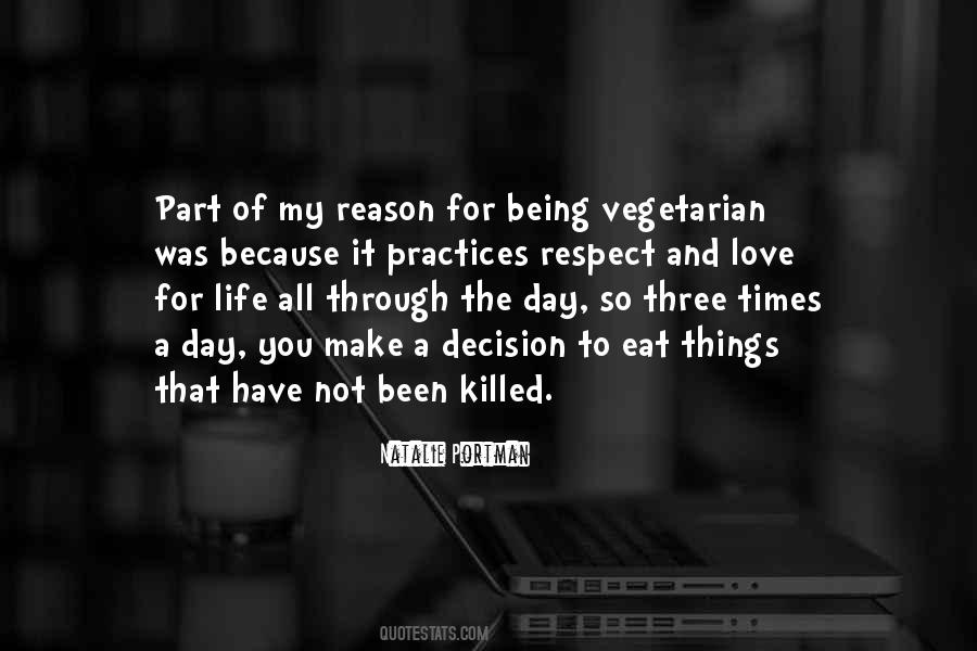 Quotes About Eat Vegetarian #1118441