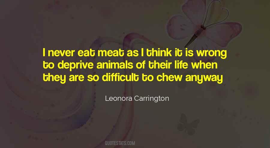 Quotes About Eat Vegetarian #1166786