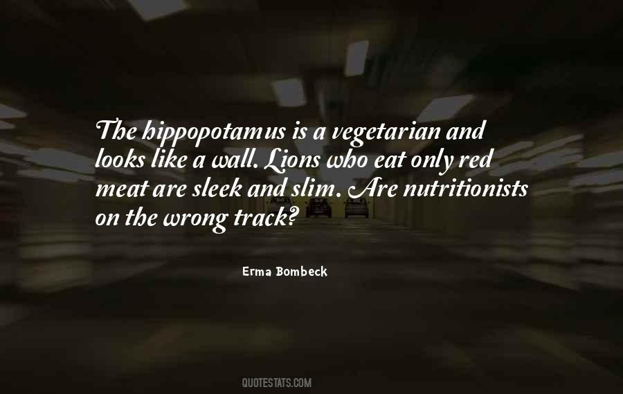 Quotes About Eat Vegetarian #515501