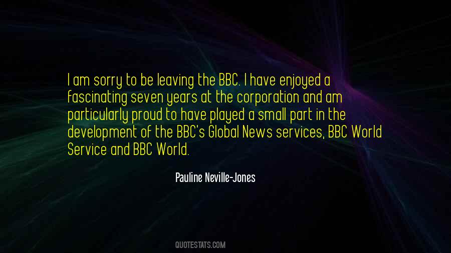 Quotes About The Bbc #1122892