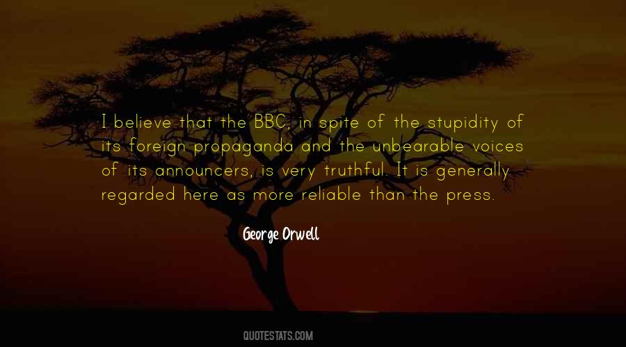 Quotes About The Bbc #556748