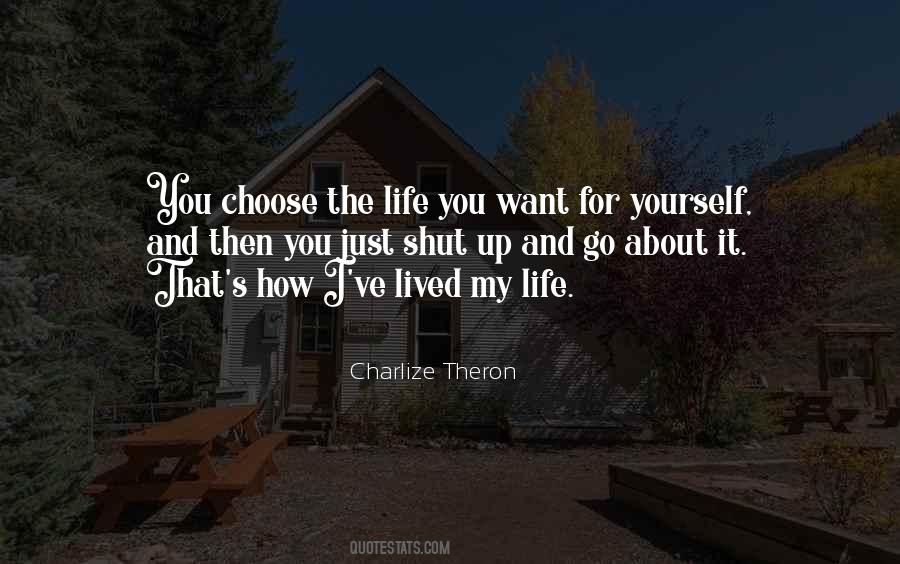 I Choose You For Life Quotes #959788
