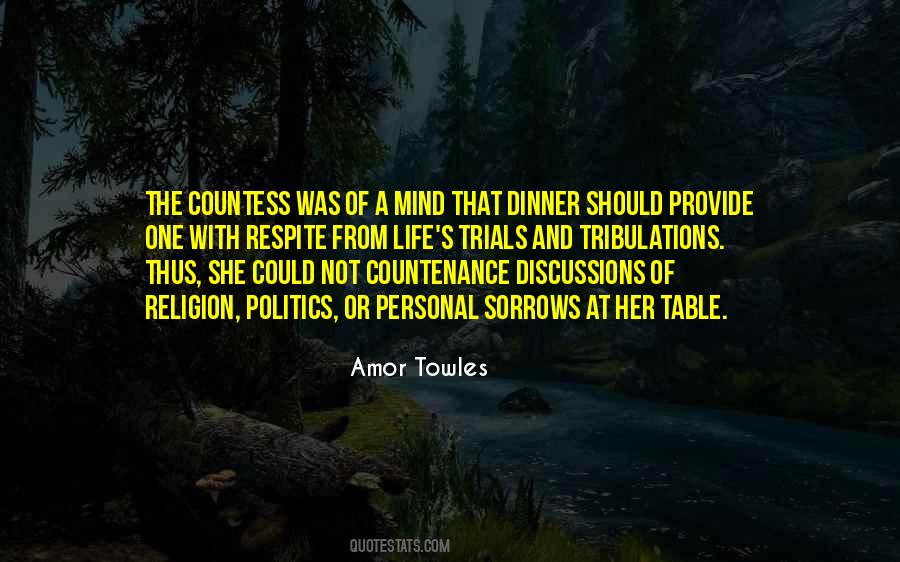 Table Of Life Quotes #1533433