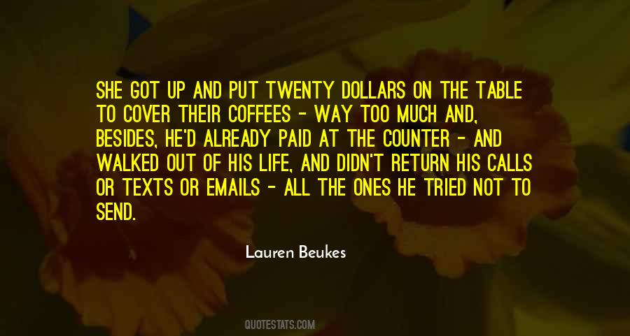 Table Of Life Quotes #84119