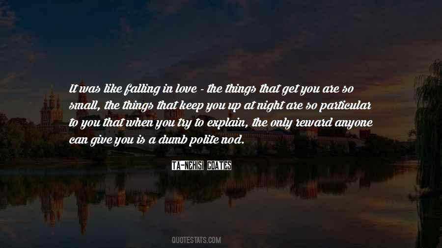 Small Night Quotes #38823