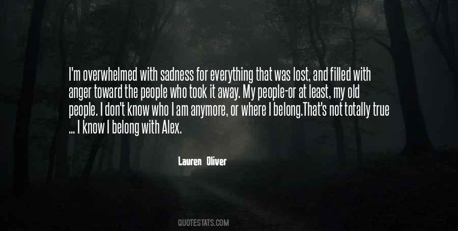 Am Not Lost Quotes #1200348