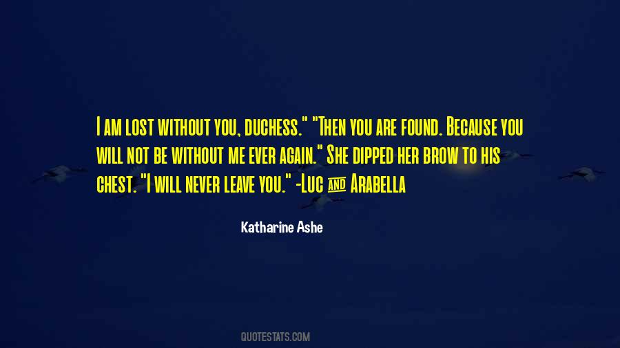 Am Not Lost Quotes #1206397