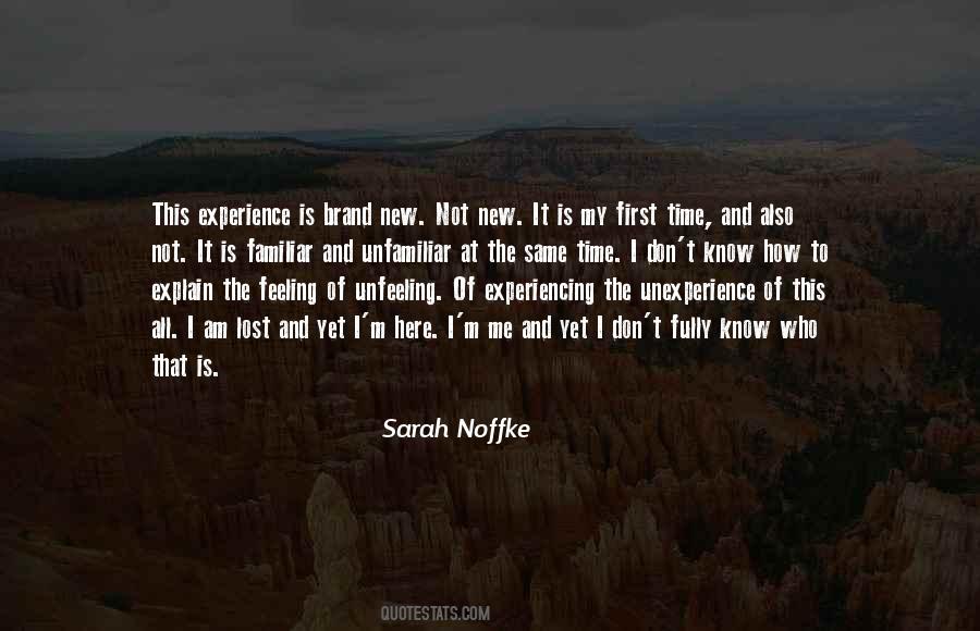 Am Not Lost Quotes #1323318