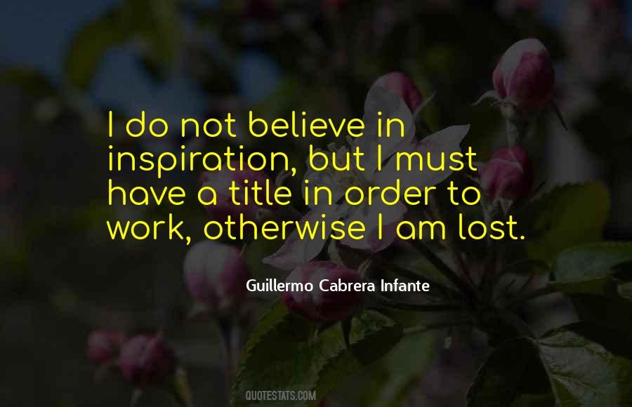 Am Not Lost Quotes #1791291