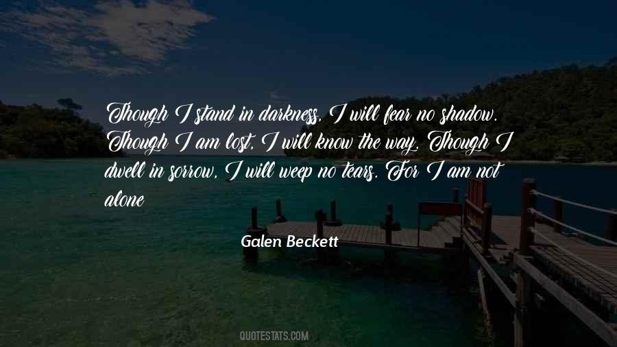 Am Not Lost Quotes #445490