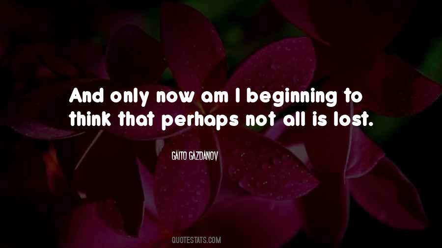 Am Not Lost Quotes #477576