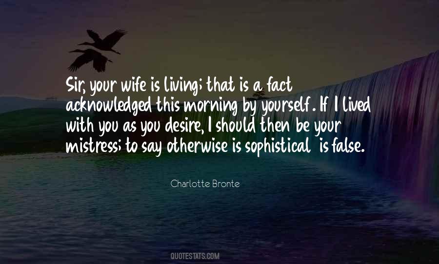 To Be A Wife Quotes #1147458