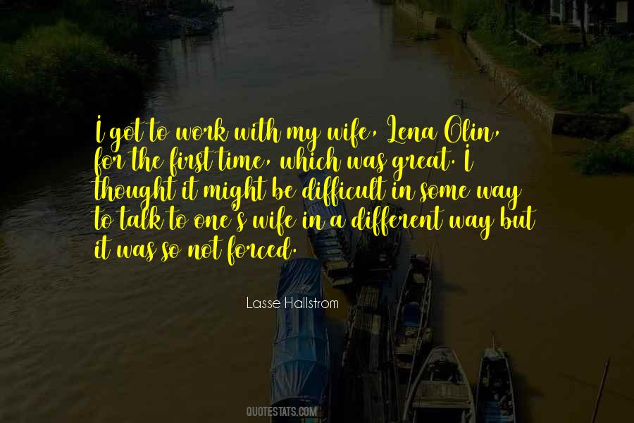 To Be A Wife Quotes #1196197
