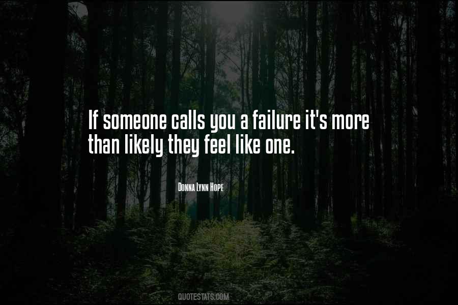 A Failure Quotes #1330277