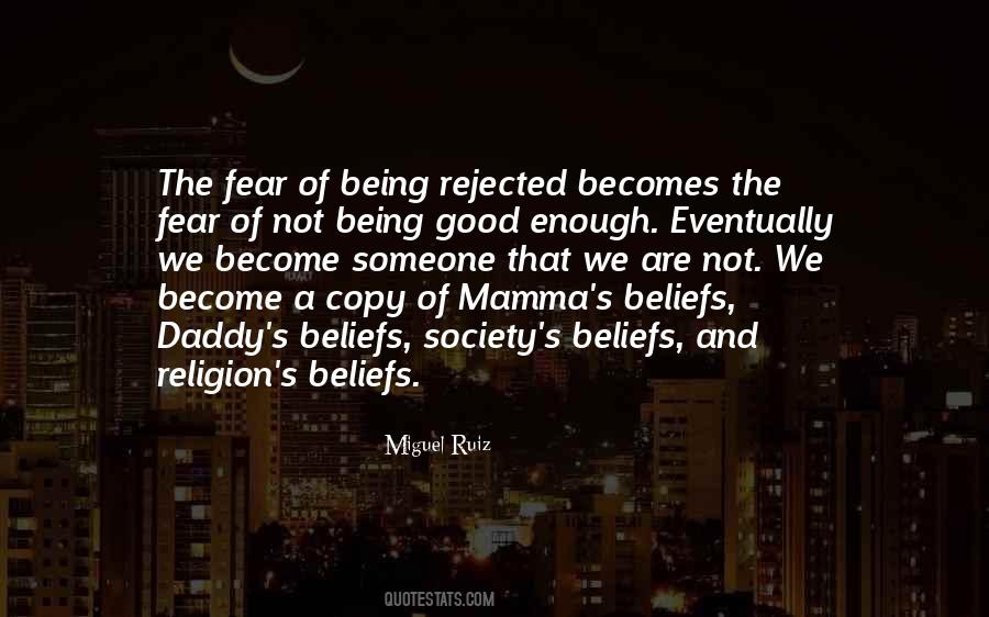 Fear Of Society Quotes #1194495