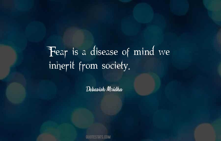 Fear Of Society Quotes #1442643