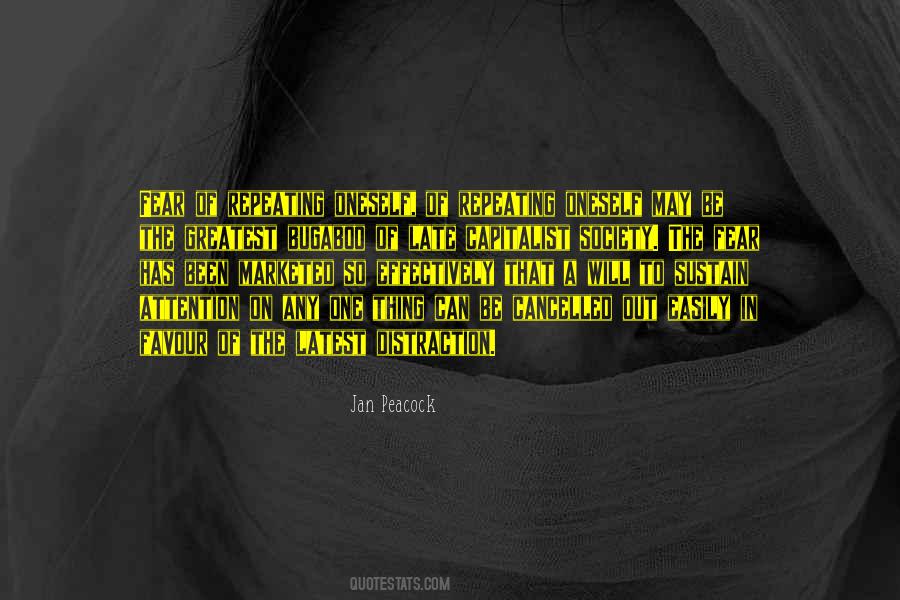Fear Of Society Quotes #1540130