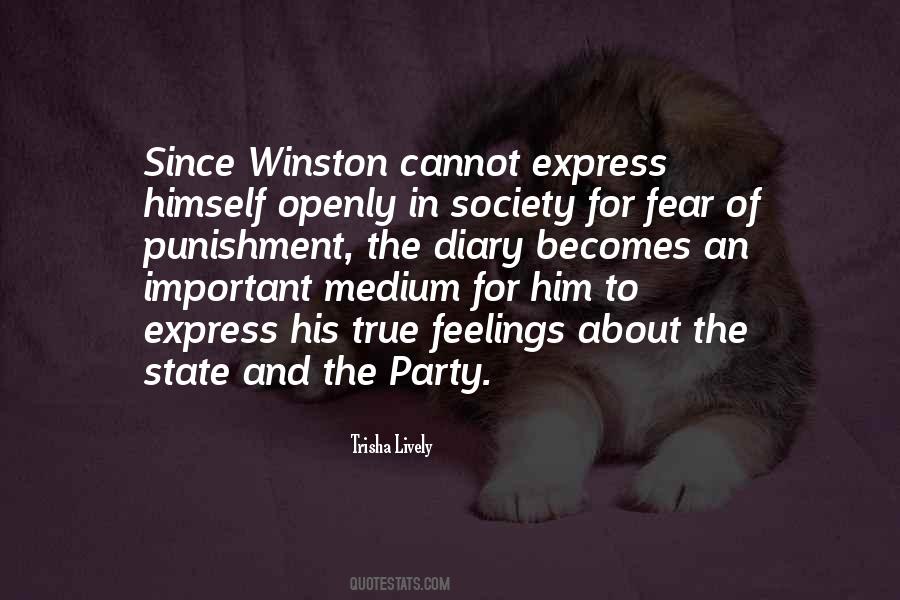 Fear Of Society Quotes #167611