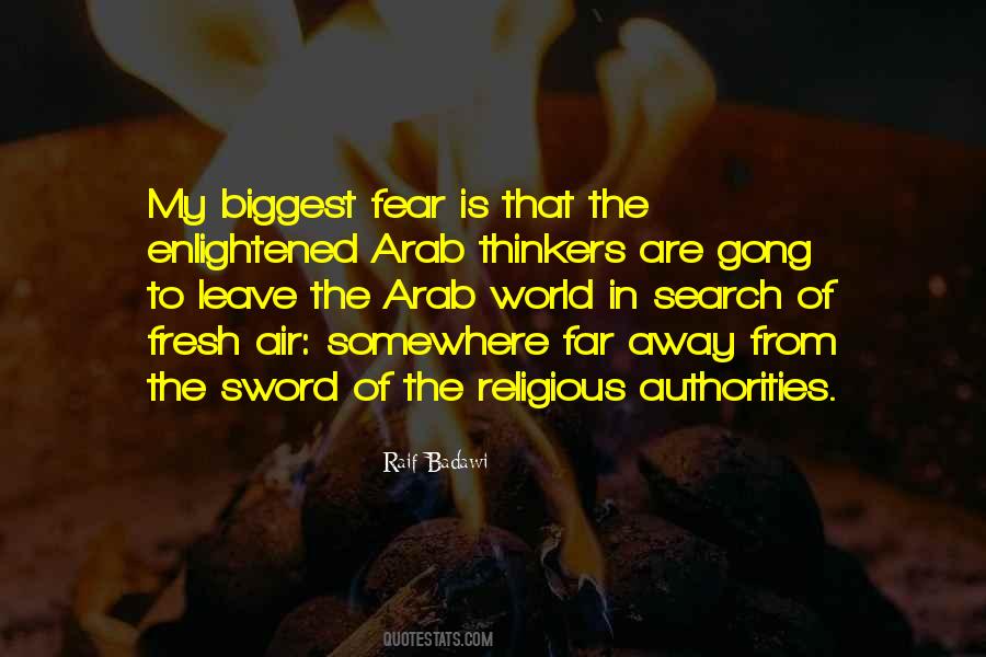 Fear Of Society Quotes #1844996